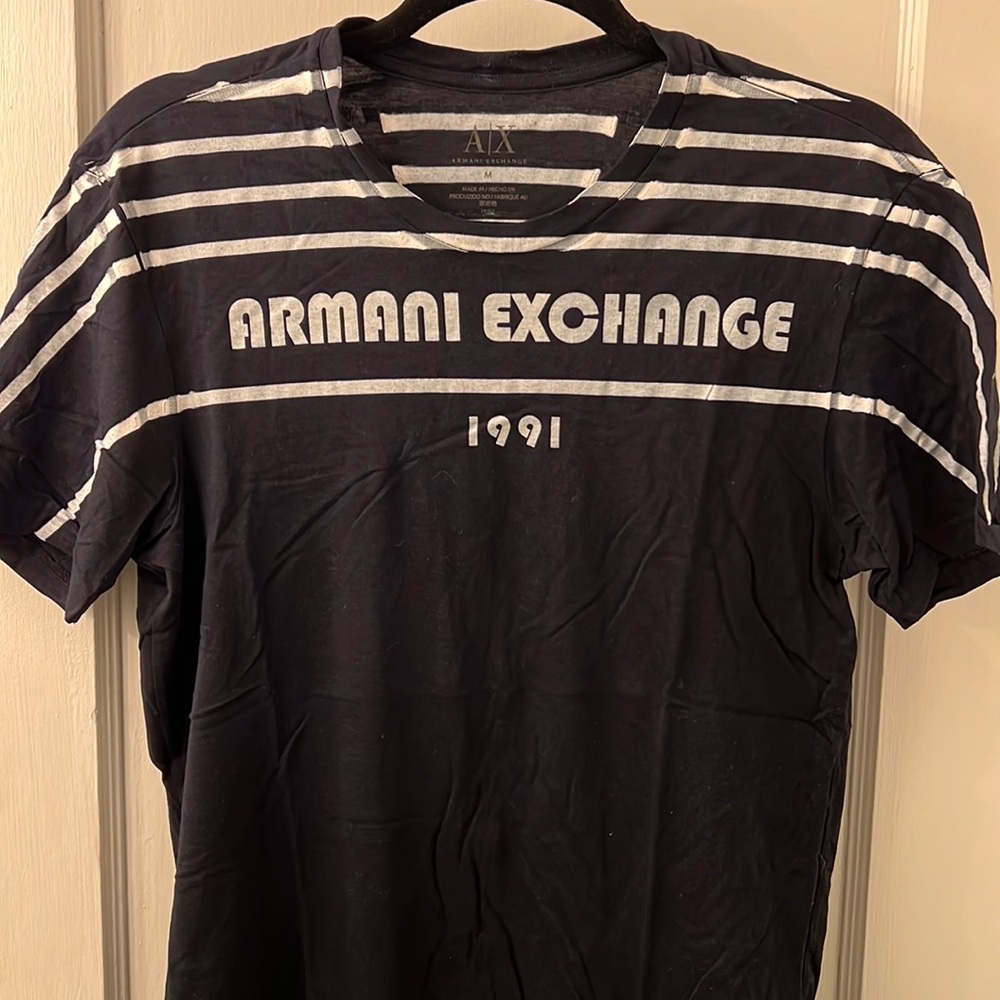 Mens Armani Exchange t shirt